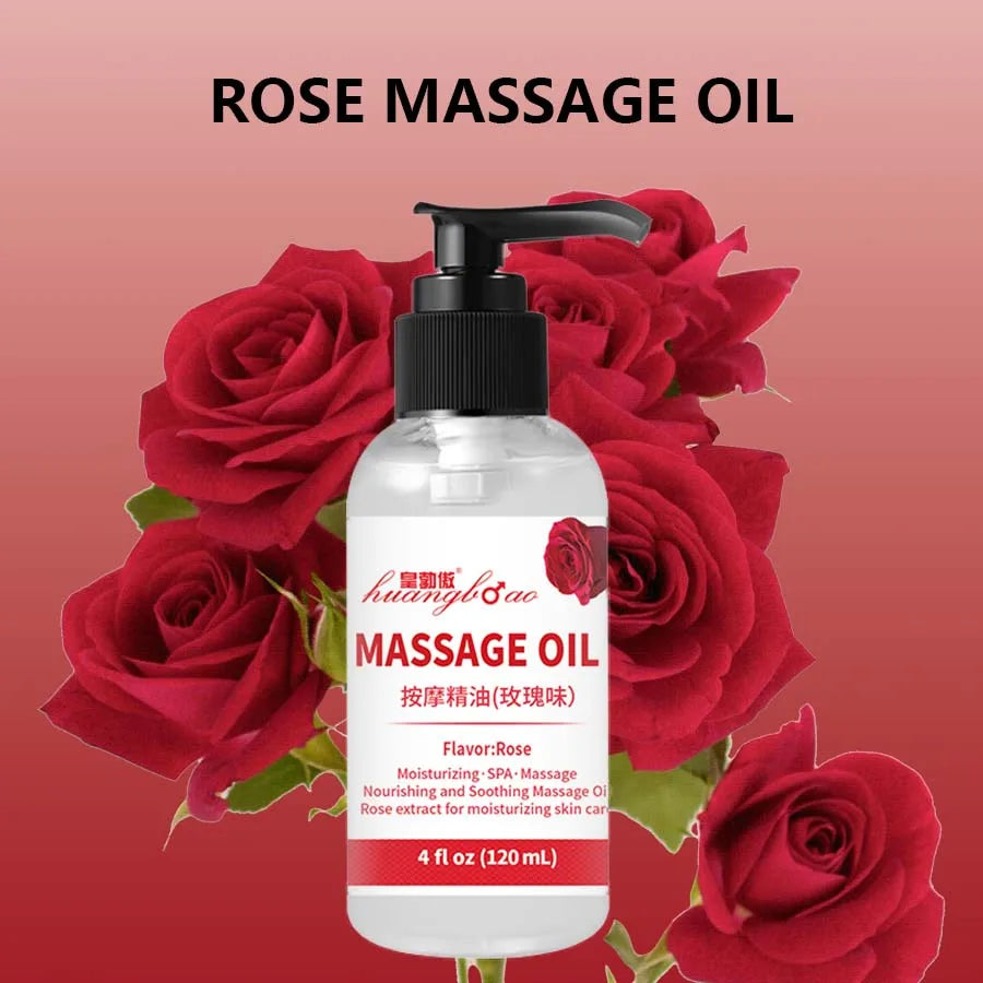 Ginger Massage Oil for Relaxing Muscles Massage Oil for Massage Body Oil for Skin Moisturizing for Men and Women 120ml