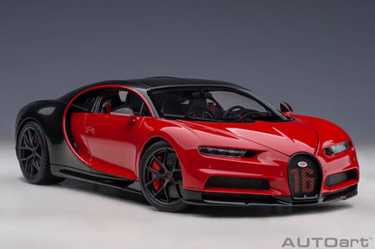 AUTOART New model 1/18 scale BUGATTI CHIRON SPORT 2019 Sports car model Static display Collection gift