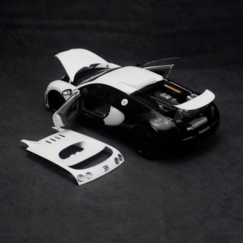 AUTOart Diecast 1/18 Scale Bugatti Alloy Model Cars Bugatti Veyron Sports Car Play Vehicles Toys for Boys Gift Original Box