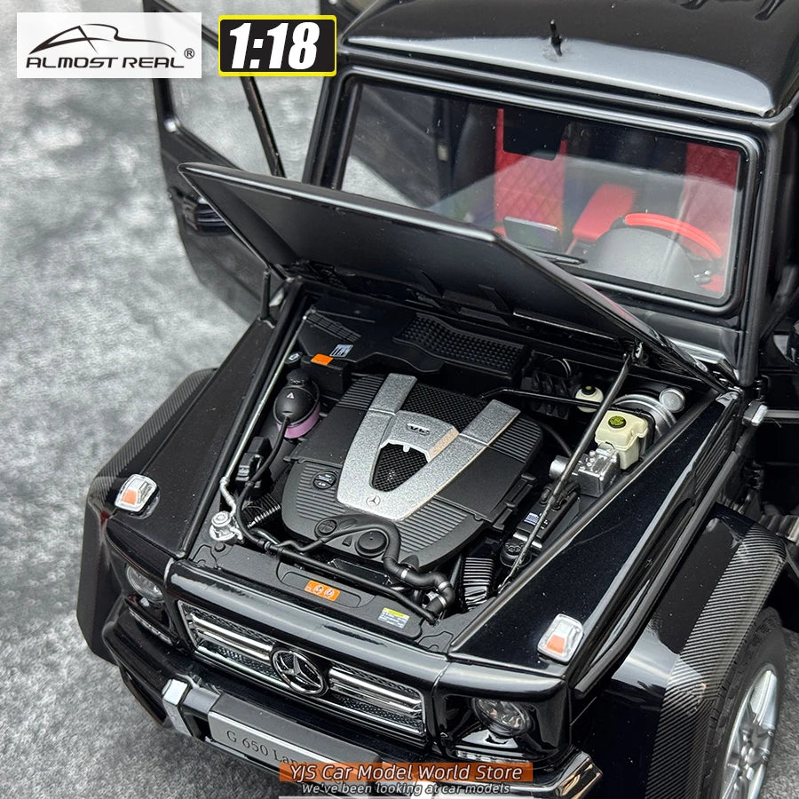 Almost Real diecast model 1:18 G 650 Landaulet G650 SUV car model alloy collection gift to friends and family