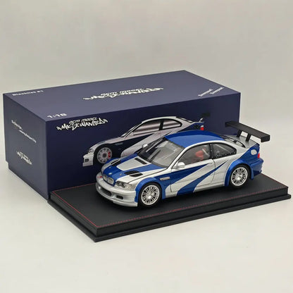 Bmw M3 Gtr E46, Dcm 1:18 Need For Speed Alloy Car Bmw Limited Collection Diecast Ornaments Custom Decoration Gift