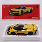 Bburago 1:18 Ferrari F80 Hardcover Full Open Model  Simulation Alloy Miniature Die-Casting Model Custom Gifts