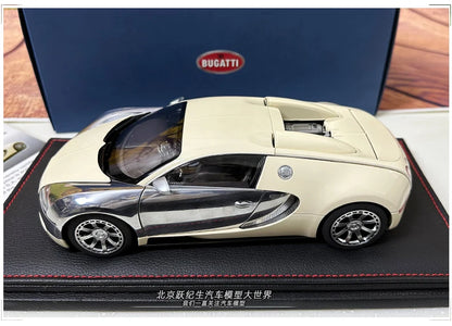 AUTOART 1:18 Bugatti  Veyron Sports car alloy car model plated interphase  Personal collection gift Compan
