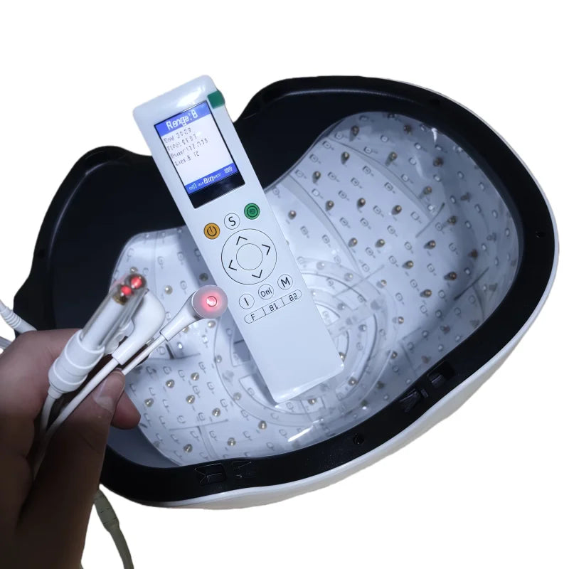 Anti Hair Loss & Scalp Care Hat, 6750mW High Power Light Therapy Cap, 210 LED 90 Laser 650/660nm for Fast Hair Growth Regrowth