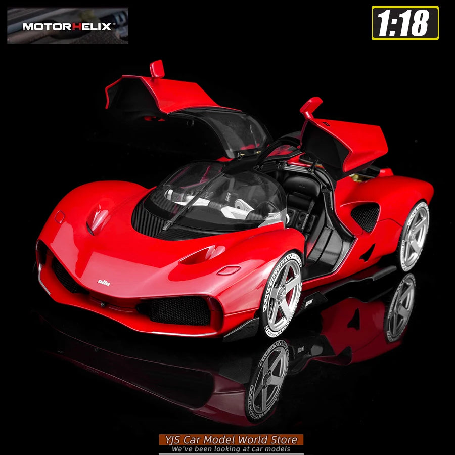 Motorhelix MH  1:18  Nilu  Car model Sports  Static model Birthday present