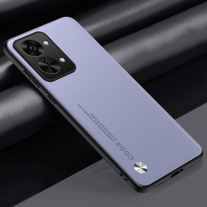 Luxury PU Leather Case For OnePlus Nord 2T Back Cover Matte Silicone Full Protection Phone Case For One Plus Nord 2T 5G Nord2T