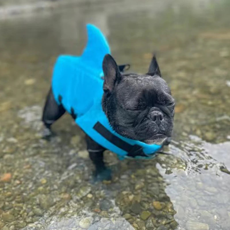 Summer Pet Swim Life Vest Jacket Adjustable Dog Swimsuit with Rescue Handle for Small Medium Dogs Ripstop Corgi Safety Clothes