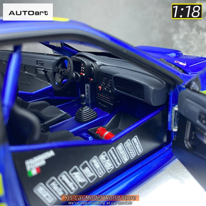 AUTOART Die-cast car model 1/18 Subaru Impreza WRC Rally of Monte Carlo  Static display car models