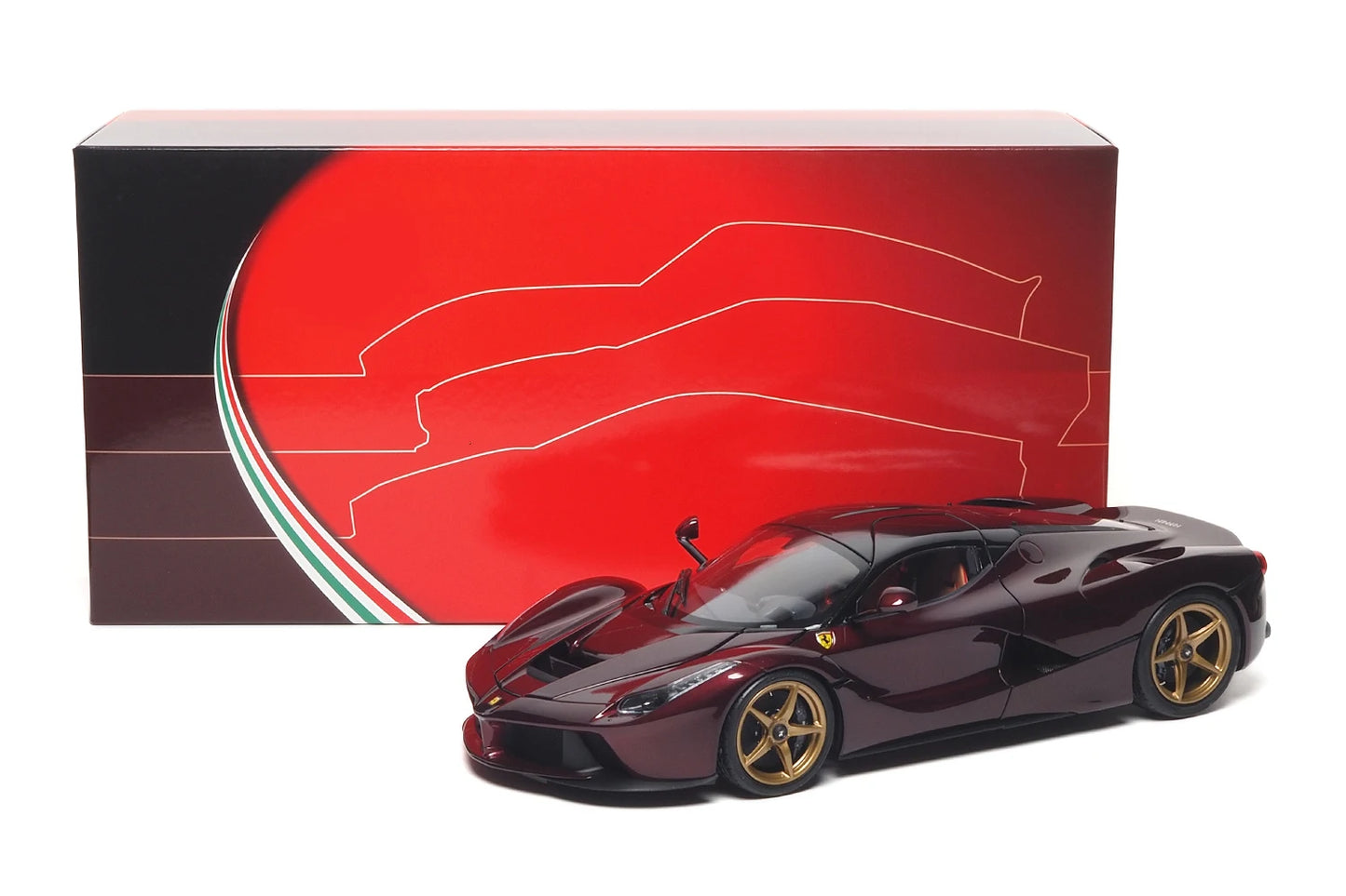 BBR  Die-casting model 1/18 LaFerr  Car model Static Ornament Holiday Gift Collection