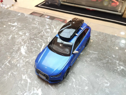 1/18 AUDIRS RS6 RS 6 Avant C7 WELL Diecast Model Toy Cars Boys Girls Gifts