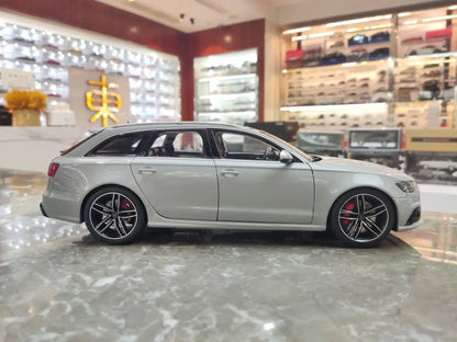 1/18 AUDIRS RS6 RS 6 Avant C7 WELL Diecast Model Toy Cars Boys Girls Gifts