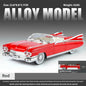 Retro luxury 1:24 convertible sports car alloy model, exquisite desktop ornaments, best collection for car model enthusiasts