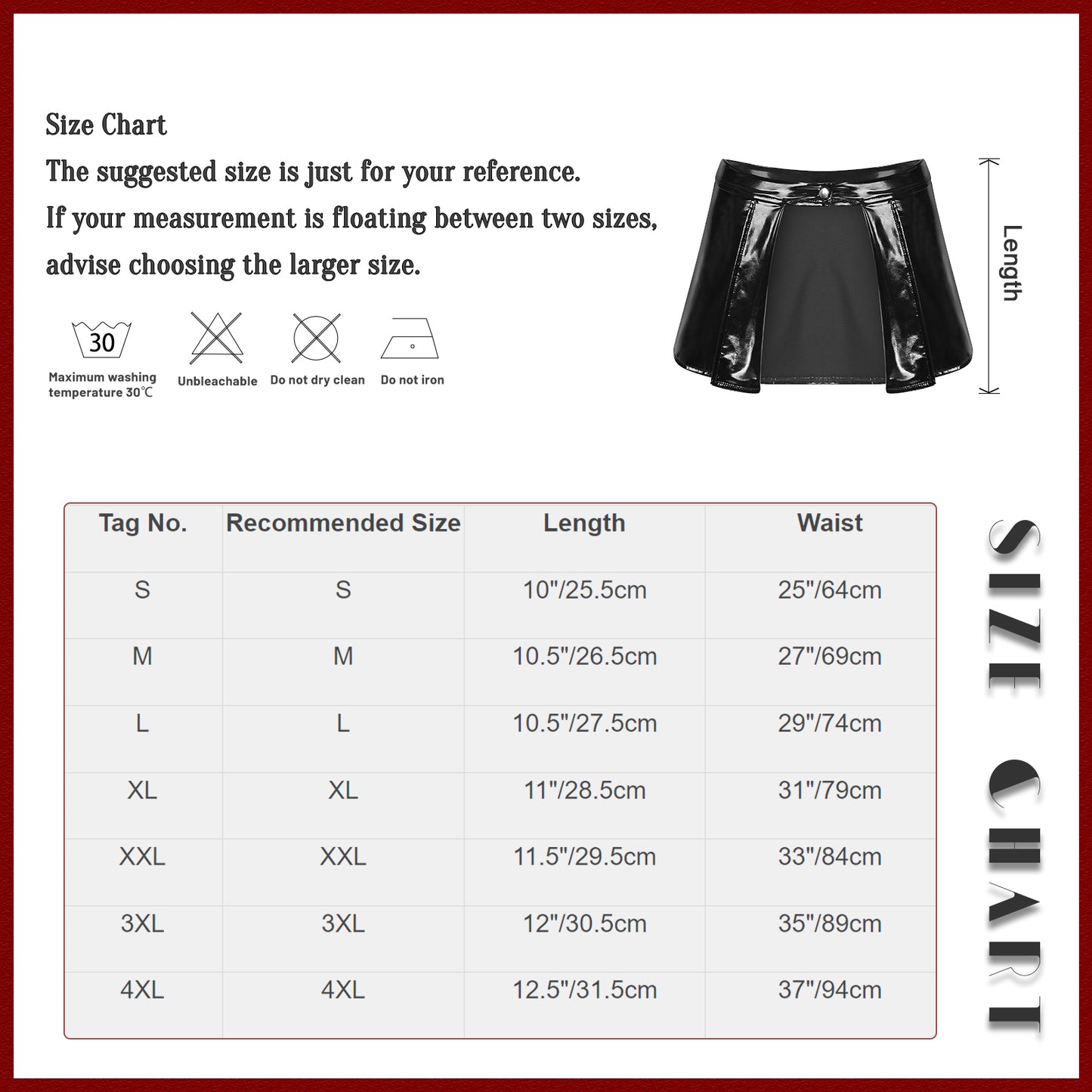 Womens Patent Leather Mini Skirt Female Wet Look Clubwear Rave Custom for Pole Dancing Open Front One Button Bodycon Skirts