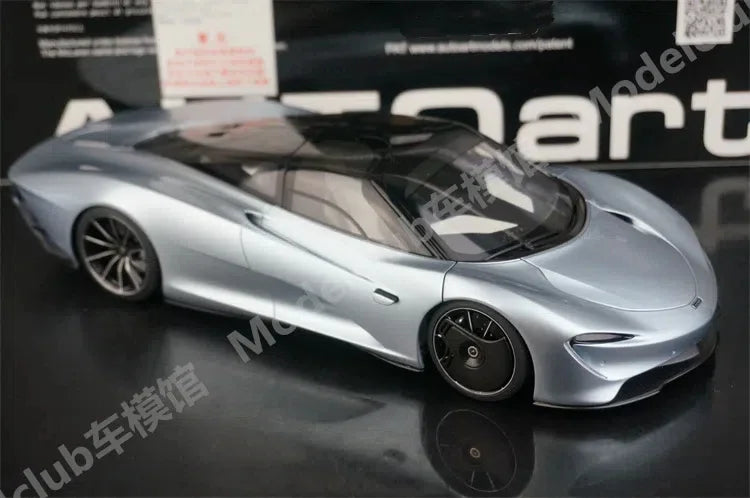 Autoart 1:18 Speedtail Simulation Limited Edition All Open Alloy Metal Static Car Model Toy Gift
