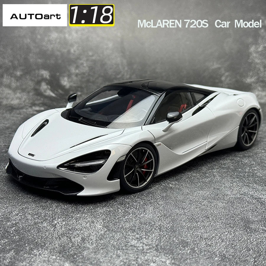 AUTOart 1:18 scale for McLaren 720S  Sports car model static display pieces holiday gift collection