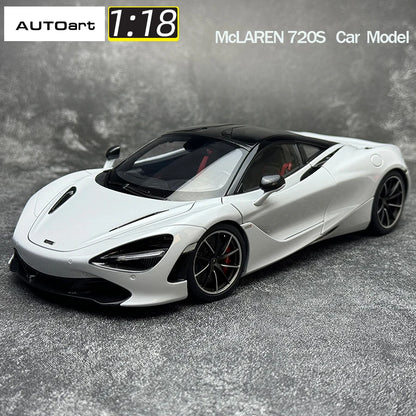 AUTOart 1:18 scale for McLaren 720S  Sports car model static display pieces holiday gift collection