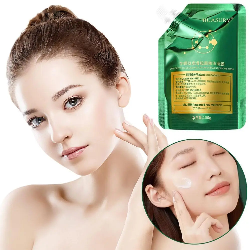 100g Moisturizing Retinol Gold Mask Oil Control Remove Pores Snake Venom Brighten Facial Mask Firming Face Skin Care