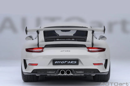 AUTOART 1/18 Scale New Porsche 911 (991.2) GT3 RS Weissach Package Car model Sports car Static collection