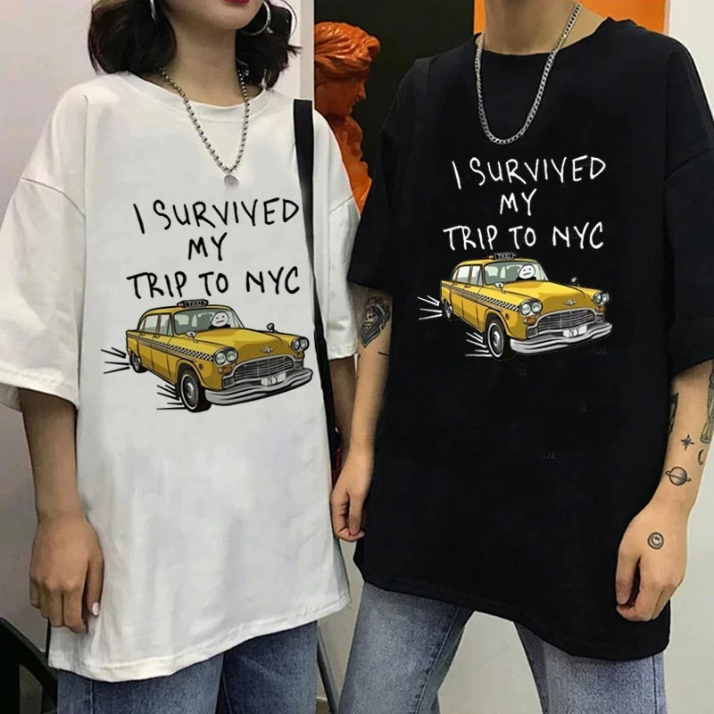 Tom Holland Same Style I Survived My Trip To NYC T Shirt Unisex The Physics Is Theoretical But The Fun Is Real Graphic Tees