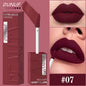 DUNUF  8-color matte velvet smooth easy-to-apply square tube lip gloss waterproof three-dimensional plumping lipstick