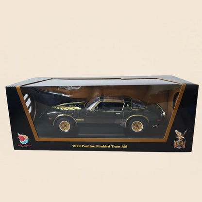 Die-cast 1:18 Scale 1979 Pontiac Firebird Tram Simulation Alloy Static Car Model Gift Toy Ornament Birthday Gift Home Decoration