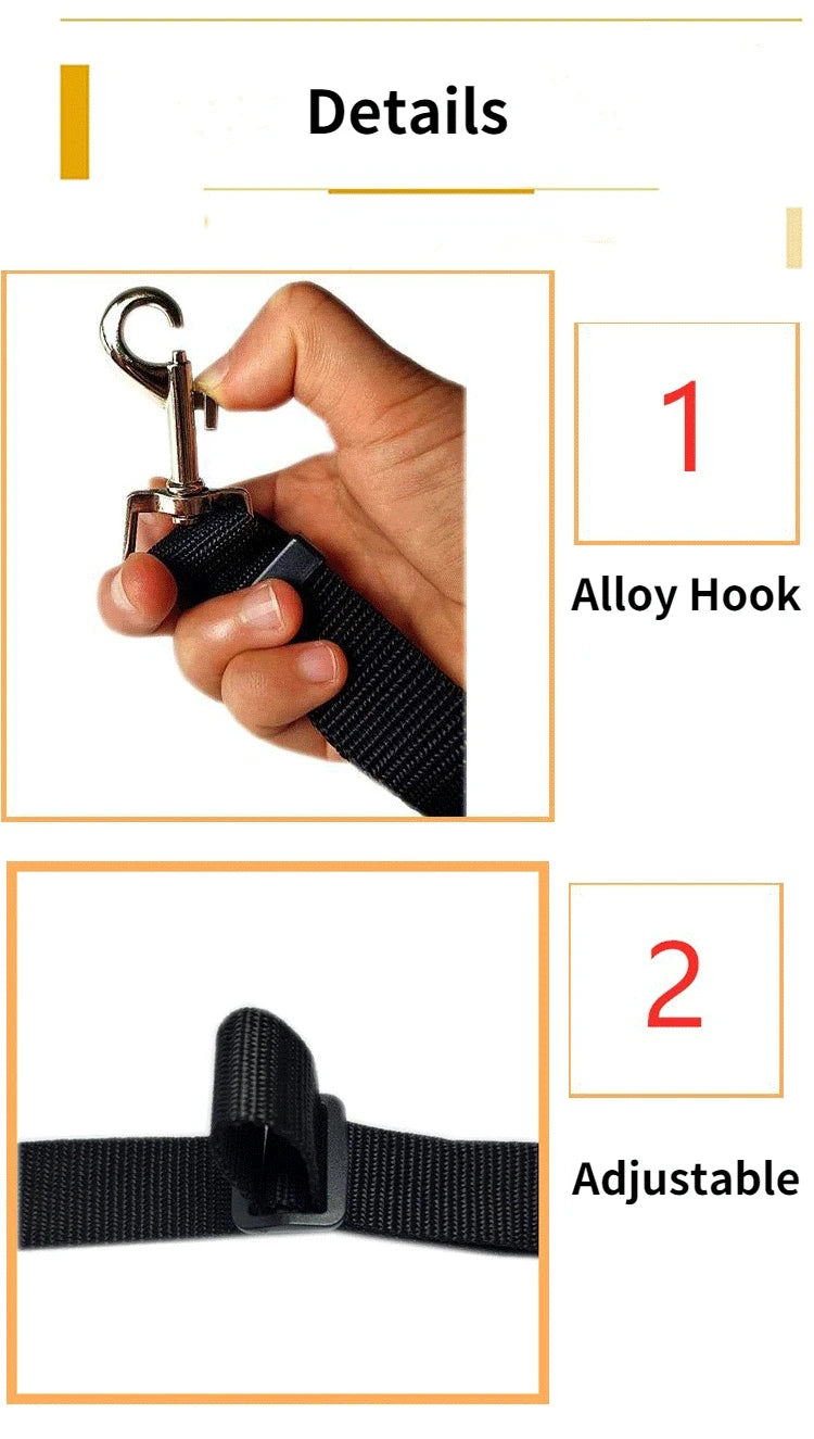 Adjustable Pet Cat Dog Car Seat Belt Pet Seat Vehicle Dog Harness Lead Clip Safety Lever Traction Dog Collars Dog Accessoires