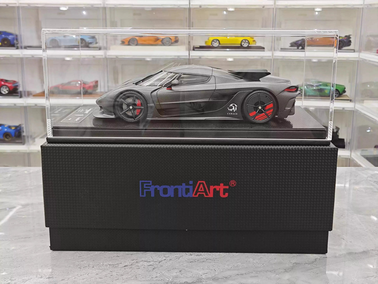 Frontiart Car Model 1/18 Koenigsegg Jesko Car Model Resin Model Limited Edition Cars Model Room Ornament Boy Collection Gift