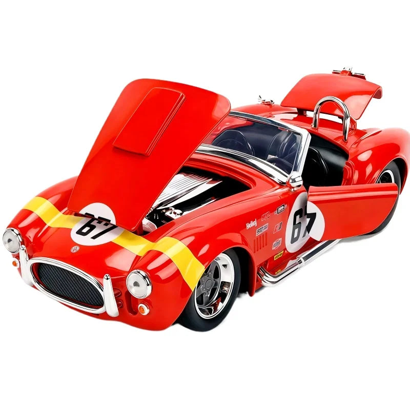 JADA 1/24 Shelby Cobra  Convertible #67 1965 Racing Car Model