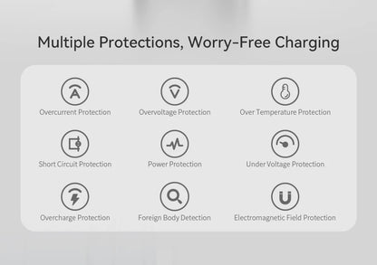 MAXCO Qi2 3-in-1 Wireless charger with Auto-Rotating Phone Dock compatible with MagSafe for iPhone Apple Watch Ultra 2 Airpods