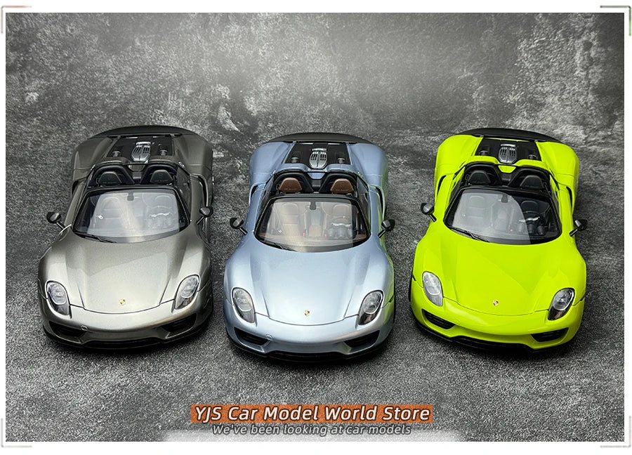 AUTOART  1/18 scale 918 SPYDER Model Car Martini Livery  display holiday gift