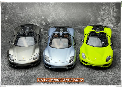AUTOART  1/18 scale 918 SPYDER Model Car Martini Livery  display holiday gift