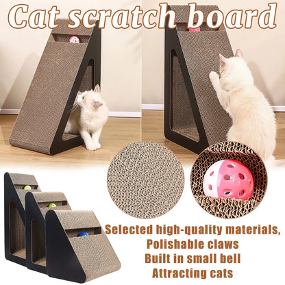 Cat Claw Board Claw Grinding Machine Vertical Claw Column Cat Toy Anti-Scratch Corrugated Paper Nest Wear-Resistant Cat Products