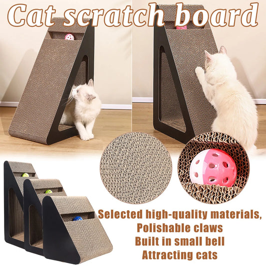 Cat Claw Board Claw Grinding Machine Vertical Claw Column Cat Toy Anti-Scratch Corrugated Paper Nest Wear-Resistant Cat Products