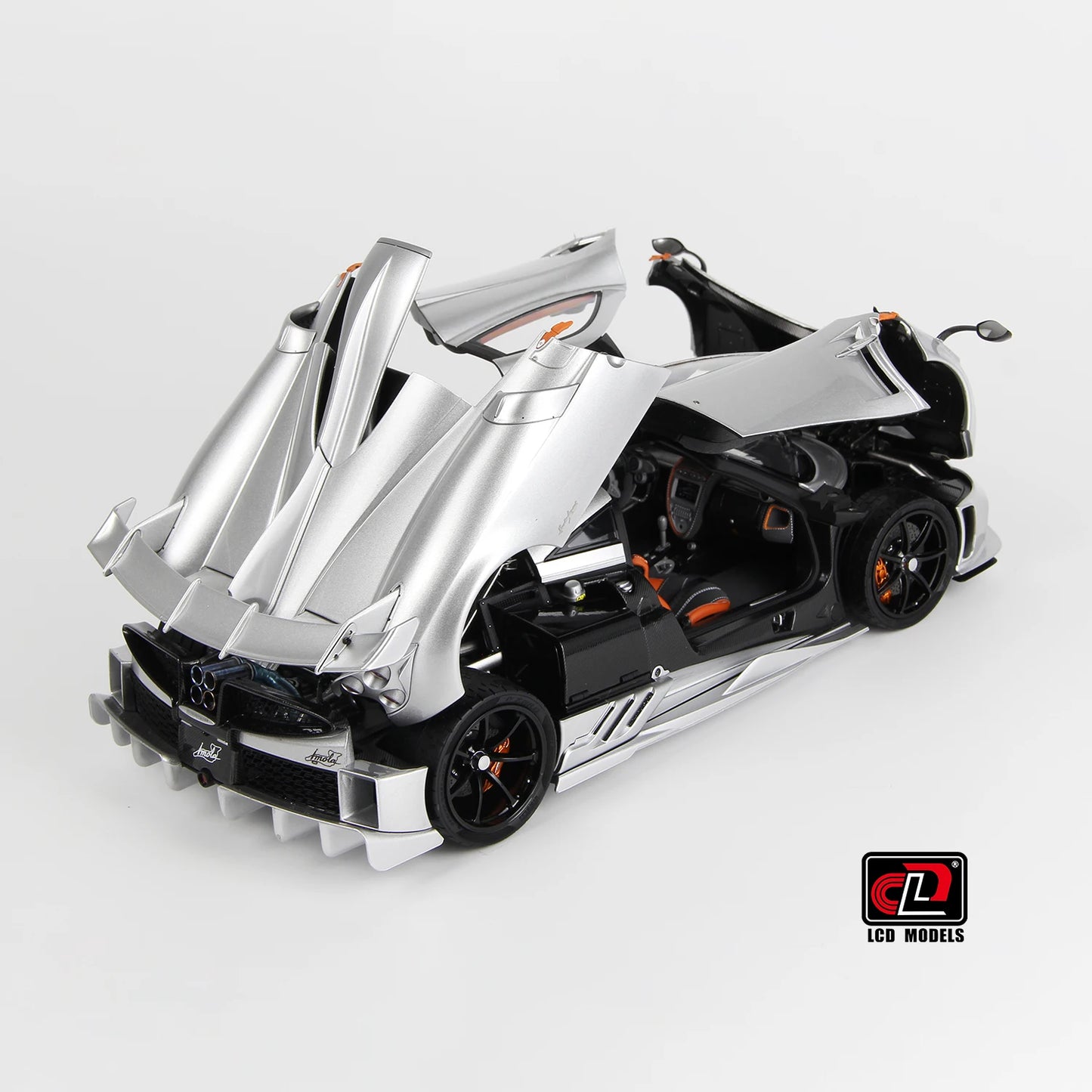 LCD CLD Diecast model 1/18 scale Pagani Imola Metal static decoration Holiday gift collection