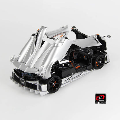 LCD CLD Diecast model 1/18 scale Pagani Imola Metal static decoration Holiday gift collection
