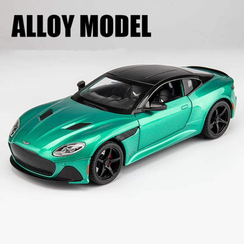 Aston Martin DBS Superleggera 1:24 Alloy Sports Car Diecasts & Toy Vehicles Metal Car Model Simulation Collection Toys Gift