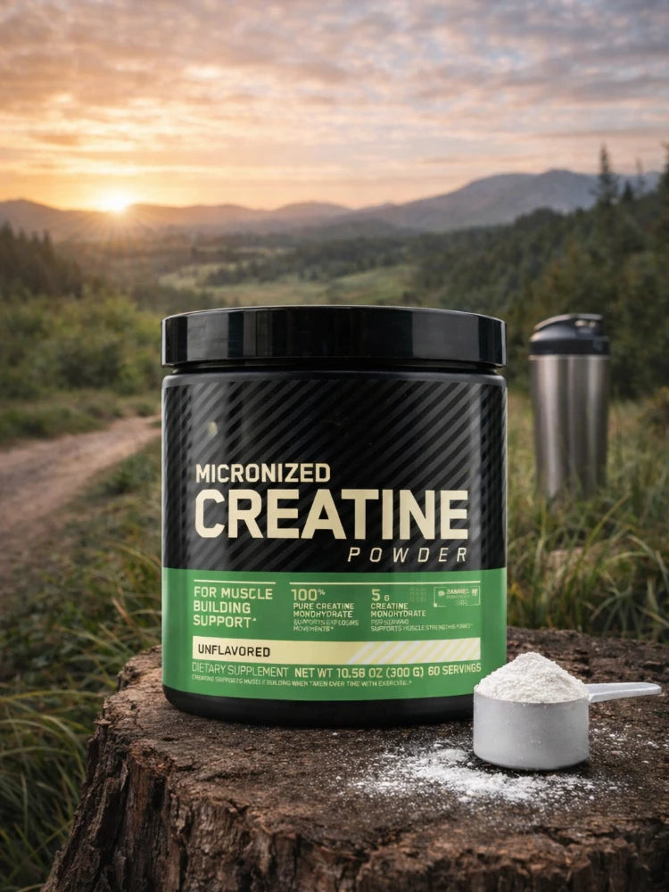 Creatine Monohydrate 300g Powder Support Strength and Muscle Performance Unflavored  with Water Shakes or Sports Beverages Usee