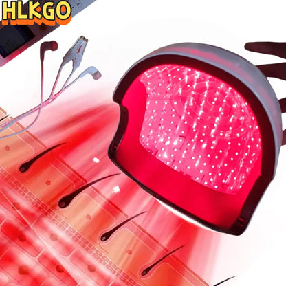 Anti Hair Loss & Scalp Care Hat, 6750mW High Power Light Therapy Cap, 210 LED 90 Laser 650/660nm for Fast Hair Growth Regrowth