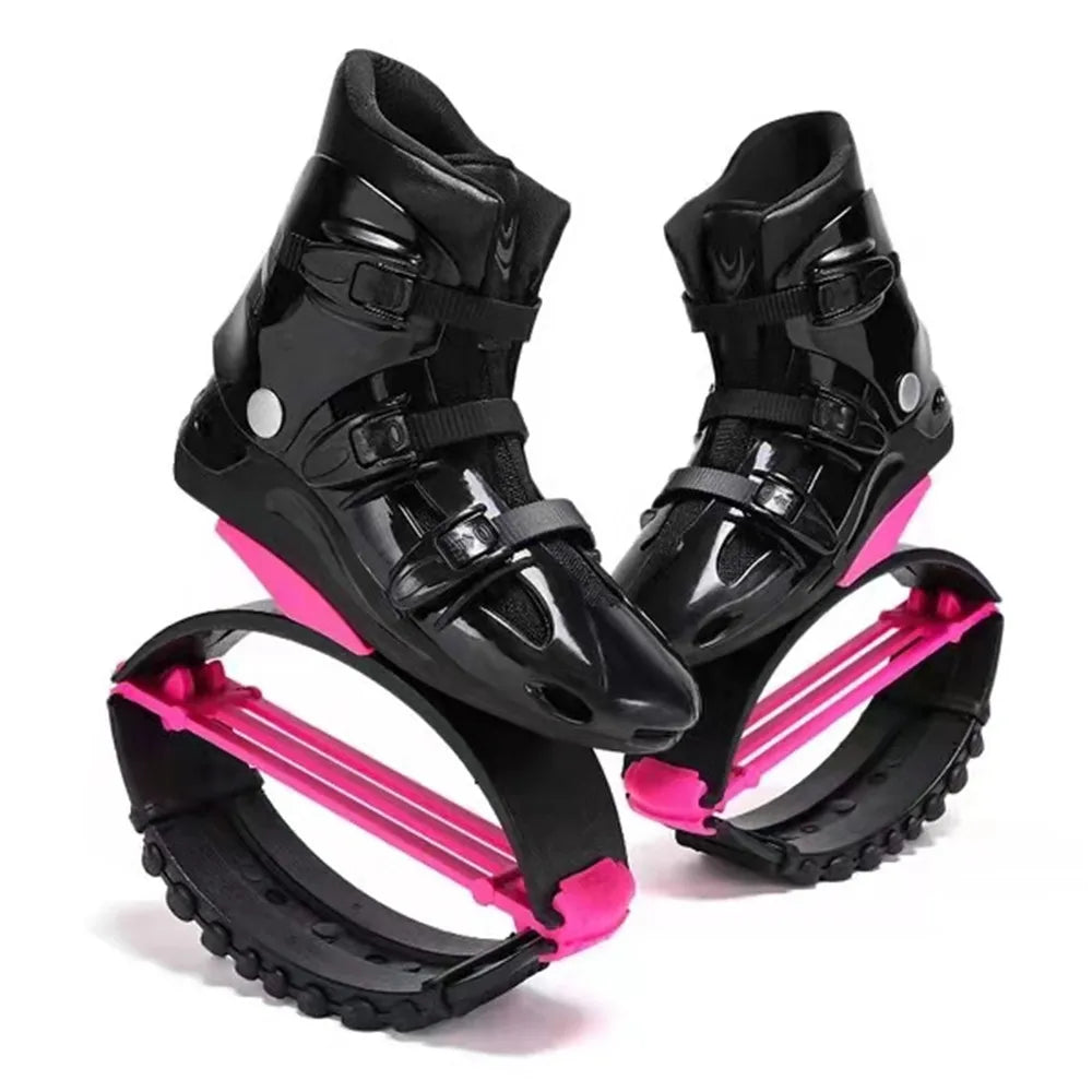 New Kangaroo Jumping Shoes Slimming Shoes Bouncing Sport Fitness Shoes Saltar Toning Shoes Wedge Sneaker Women Men Jump