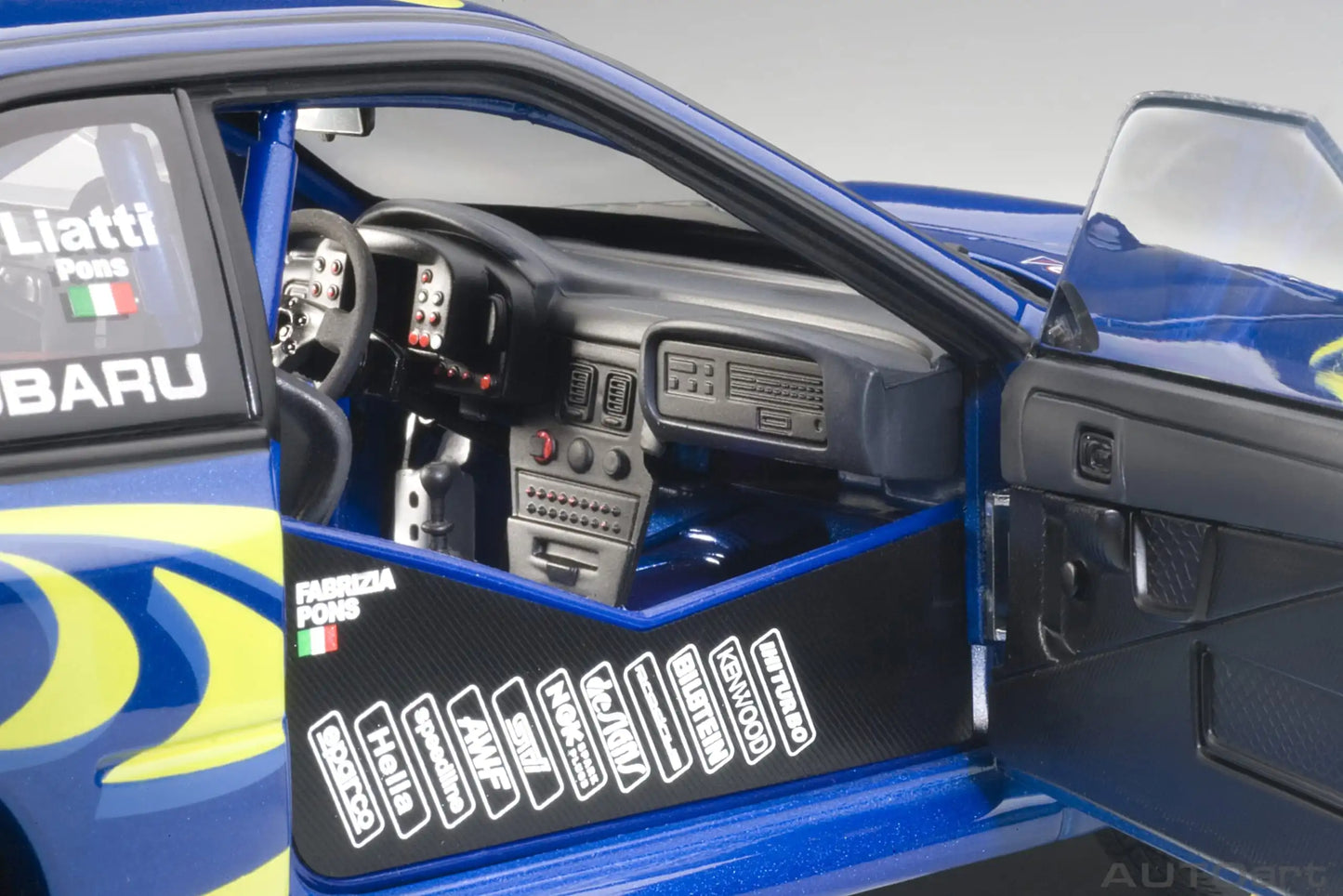 AUTOART Die-cast car model 1/18 Subaru Impreza WRC Rally of Monte Carlo  Static display car models