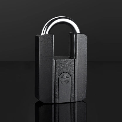 Fingerprint Lock with Key Backup USB Rechargeable Key BT TTLock APP Fingerprint Unlock Keyless Waterproof Fingerprint Padlock
