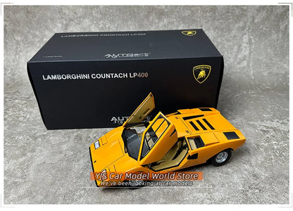 AUTOart 1/18 FOR Lamborghini Countach LP400 Car model   Sports car model metal Send to a friend Holiday gift