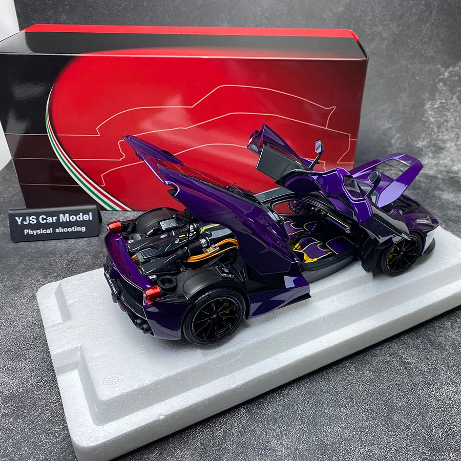 BBR MODELS 1/18 LaFerr sports car red metal static display car model collection Diecast model