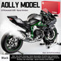 Kawasaki H2R motorcycle scale 1:9  model alloy simulation motorcycle model hand-made ornaments gift