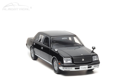 Almost Real Car model 1/18 Toyota Century alloy full open model 1997 black Static collection Collect Holiday gift