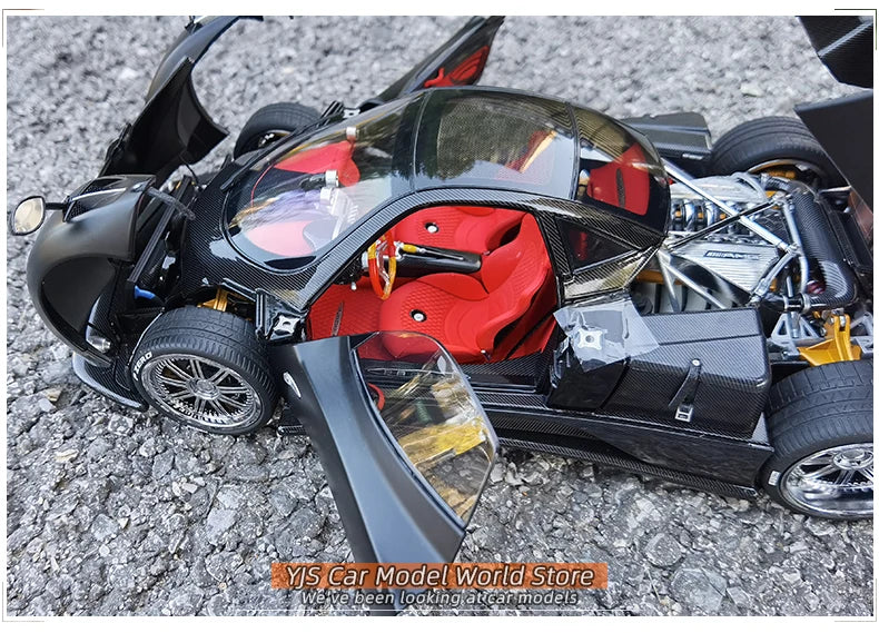 Almost Real 1:18 Pagani zonta Zonda F 2005 Geneva Motor Show car model alloy collection gift to friends and family