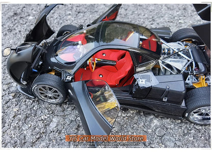 Almost Real 1:18 Pagani zonta Zonda F 2005 Geneva Motor Show car model alloy collection gift to friends and family