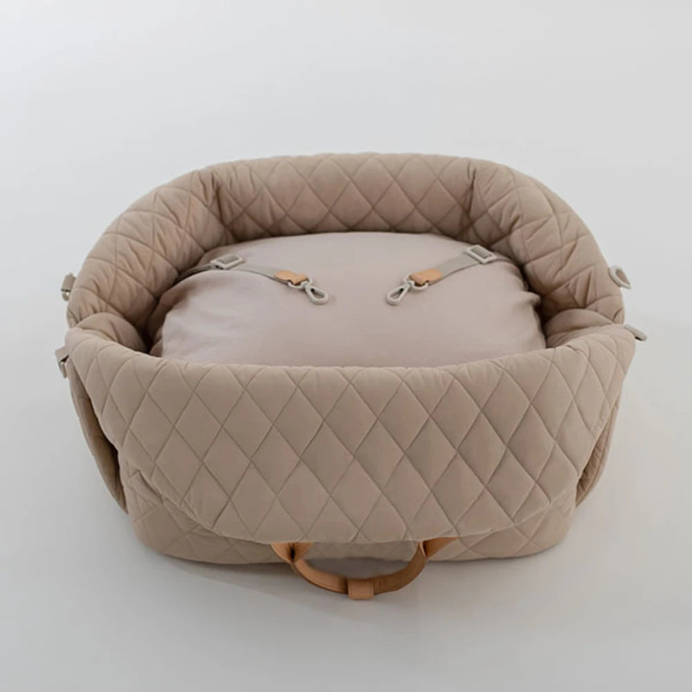 Upgraded Pet Dog House Nylon Waterproof Pet Bag, Detachable Handbag, Car Dual-Use Travel Cat House Dog House