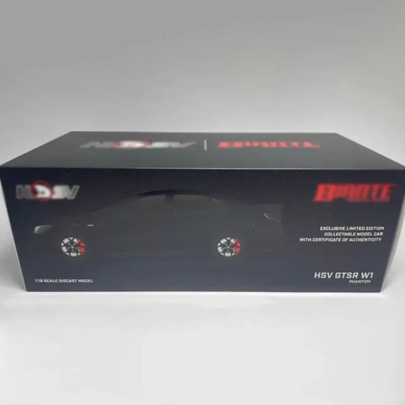 Diecast 1:18 Scale Holden HSV GTSR Black Alloy Static Car Model Ornament Souvenir Display Collection Hobby Gift