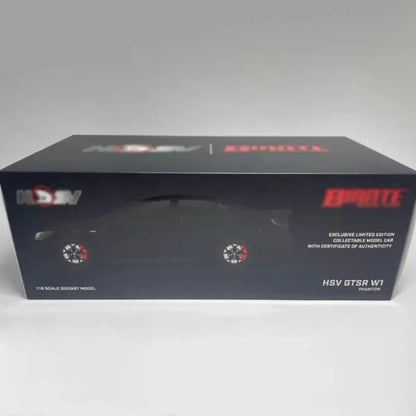 Diecast 1:18 Scale Holden HSV GTSR Black Alloy Static Car Model Ornament Souvenir Display Collection Hobby Gift